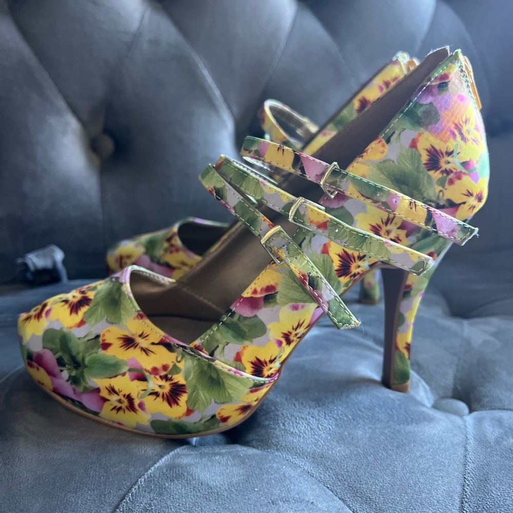 Floral Women's Heels